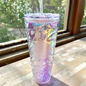 Starbucks Diamond Iridescent Holographic 2023 Winter Cup 24 oz Tumbler